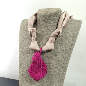 Mod Ikot with Scarf necklace