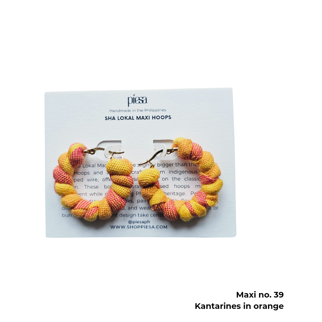 Sha Lokal Maxi Hoop Earrings