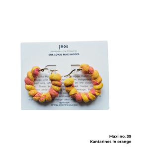 Sha Lokal Maxi Hoop Earrings