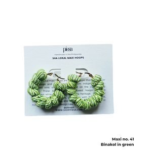 Sha Lokal Maxi Hoop Earrings