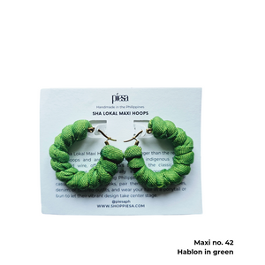 Sha Lokal Maxi Hoop Earrings