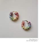 Load image into Gallery viewer, Sha Lokal Hoops in Bahaghari Lt. Ed
