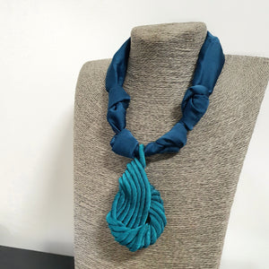 Mod Ikot with Scarf necklace